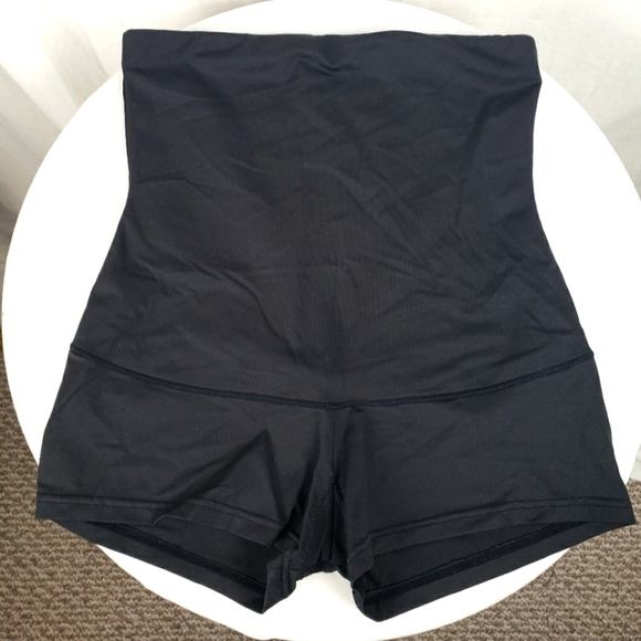 Flexees by Maidenform Black Shapewear Compression Abdominal Shorts Sz XL - Picture 1 of 7